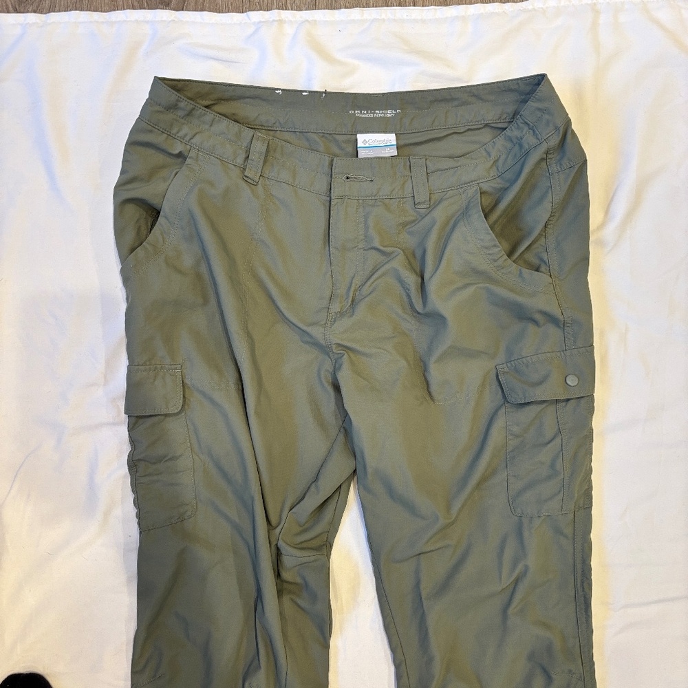Columbia Women’s Hiking Pants Size 18 – Omni-Wick Quick Dry Nylon Outdoor Cargo